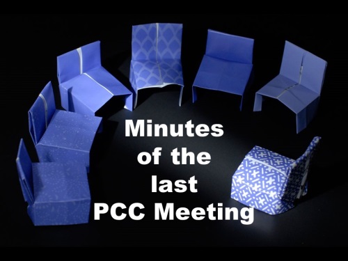 Minutes of the last PCC Meeting