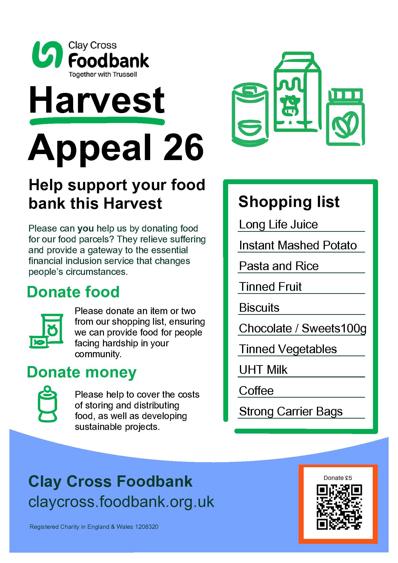 2026 Clay Cross Foodbank Harvest
